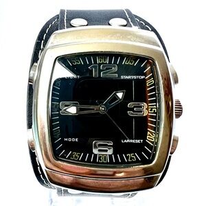 MASSIMO Quartz 46mm Steel Watch